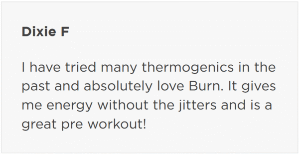 modere burn buy