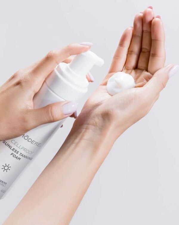 modere cellproof sunless tanning foam